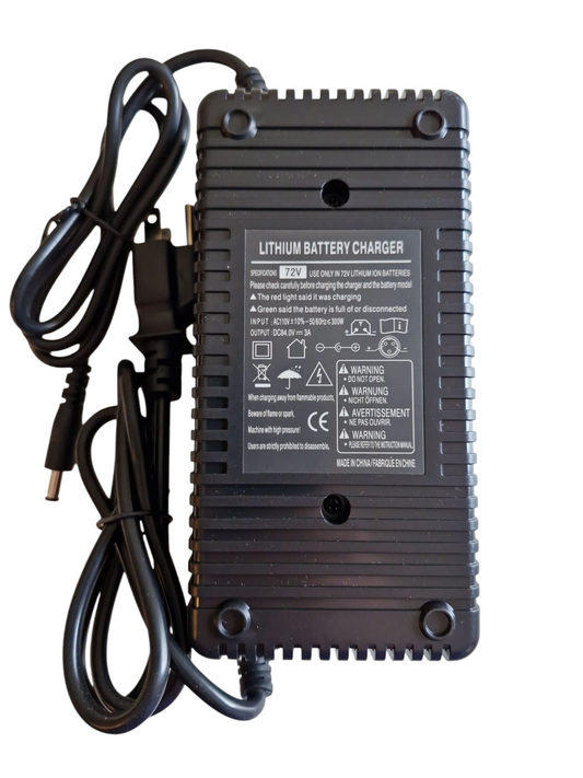Charger 72v 2 amp DC 2.1