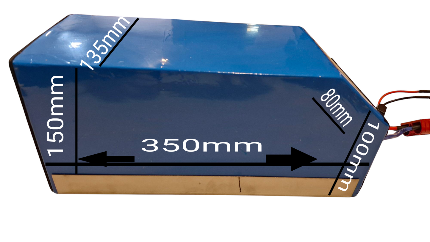 72v 26ah Lithium Enduro Ebike Battery