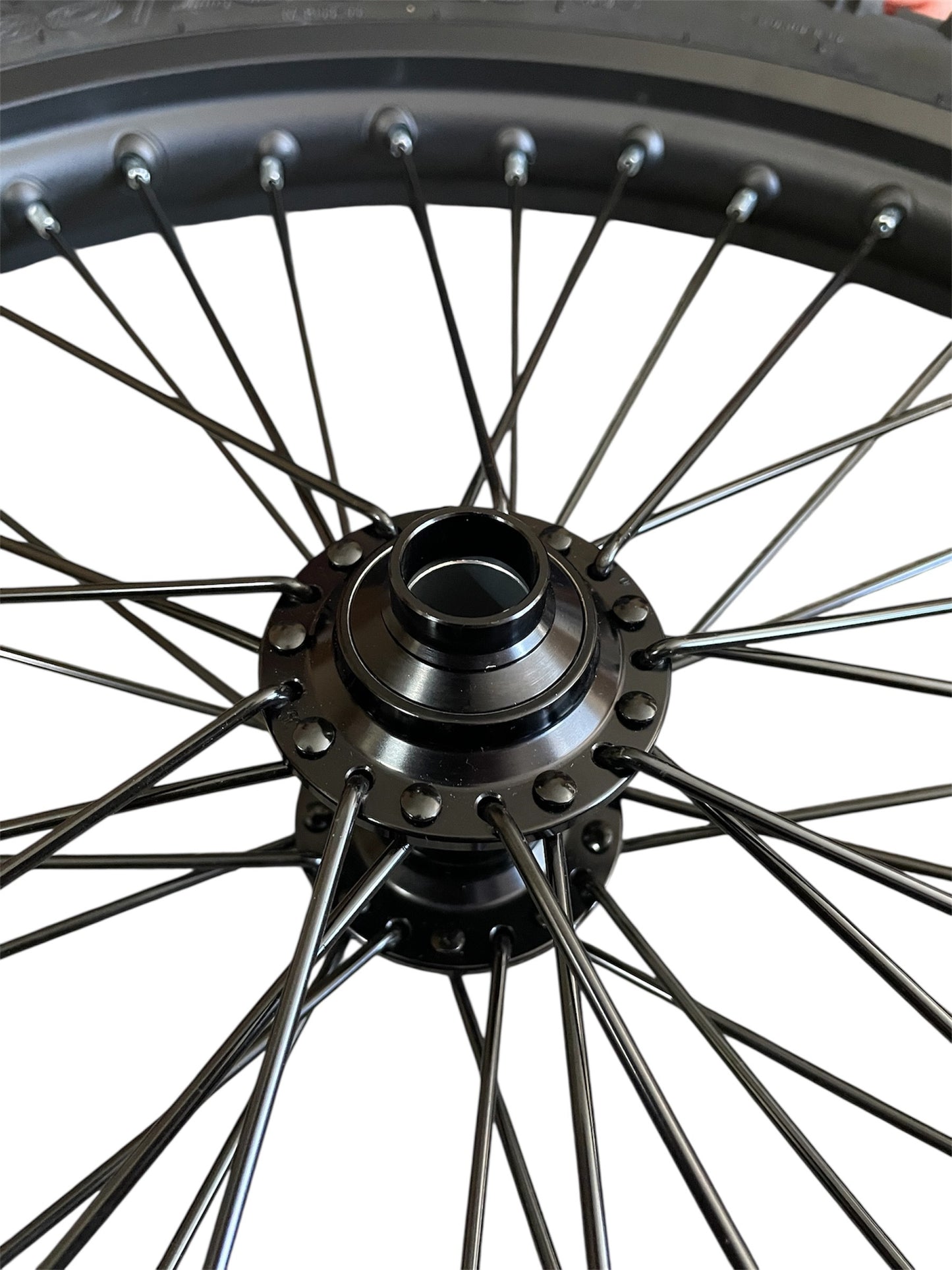 19 inch Electric Enduro Motorcycle Wheel Set, 5000W Hub Motor, Front and Rear Wheel Set