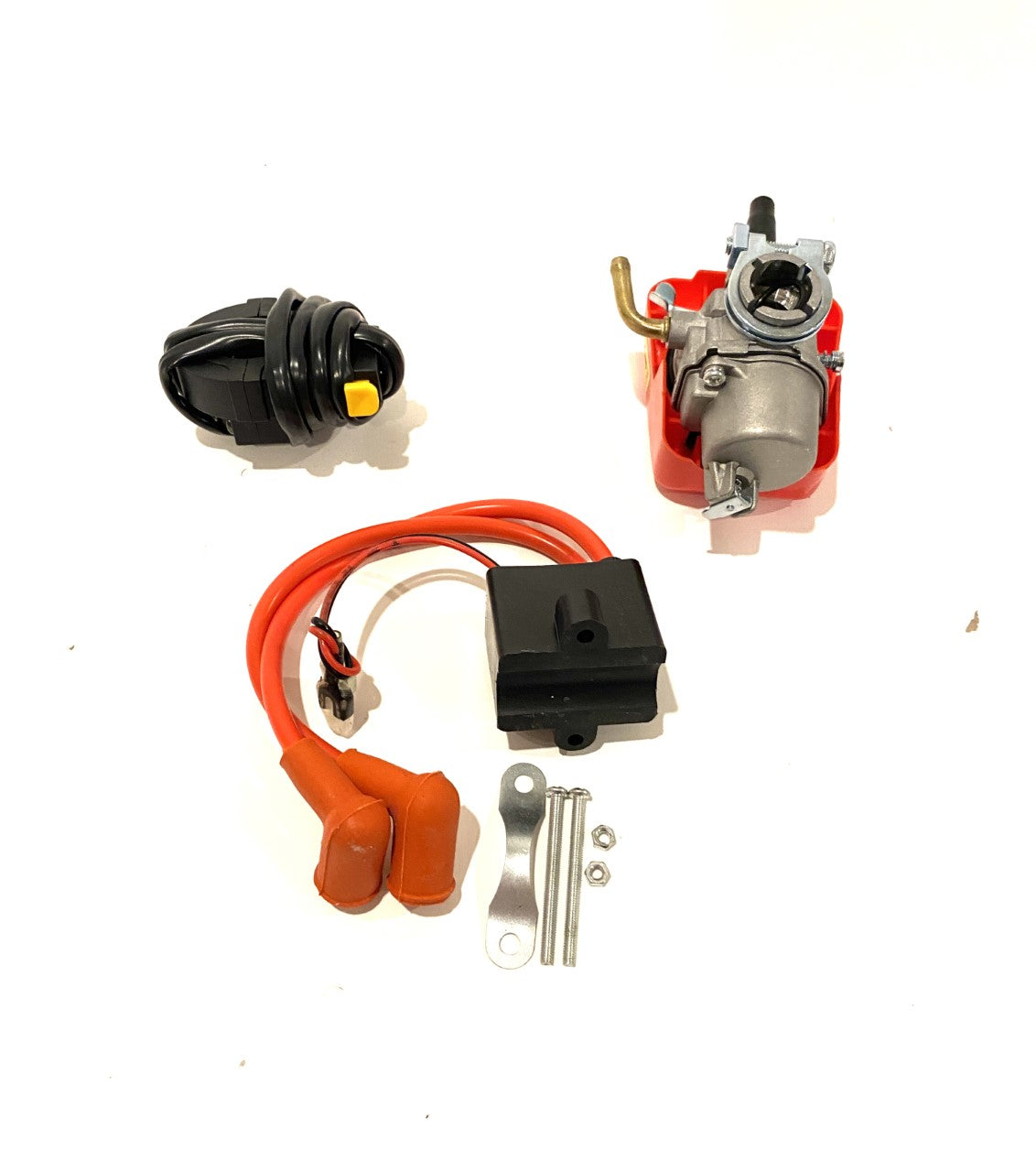 100cc Twin Spark 2 stroke motorized gas bike kit